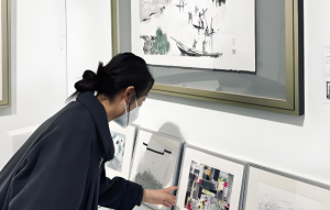 杭州江南专修学院组织学生参观吴冠中画展活动纪实